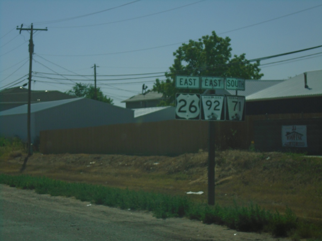 US-26/NE-92 East/NE-71 South - Scottsbluff