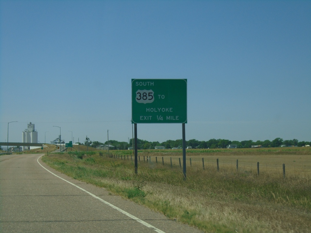 US-138 West Approaching US-385