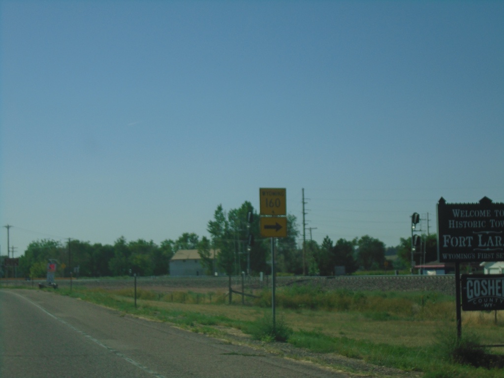 US-26 East at WY-160