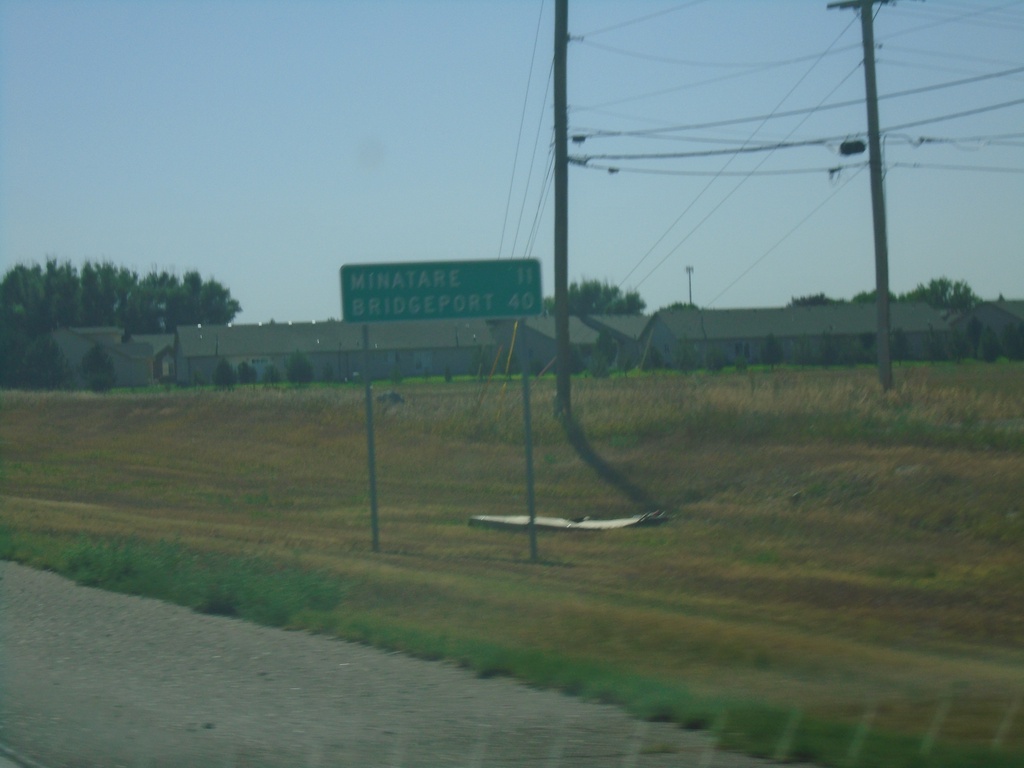 US-26/NE-92 East/NE-71 South - Distance Marker