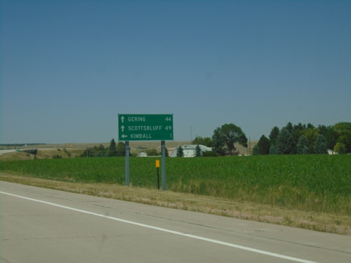 NE-71 North Approaching NE-53E Link