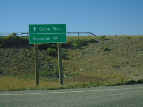 End WY-374 West at I-80 (Exit 61)