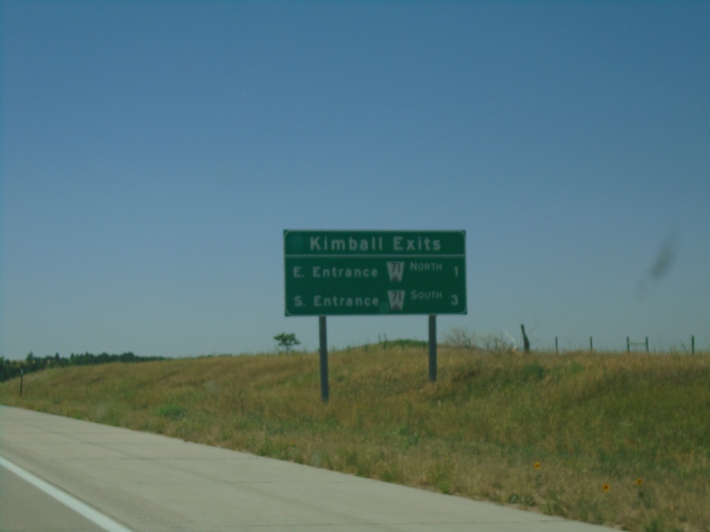 I-80 West - Kimball Exits