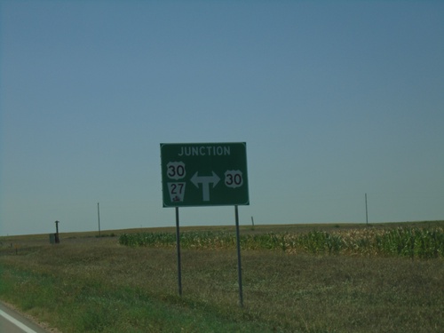 NE-27 South Approaching US-30