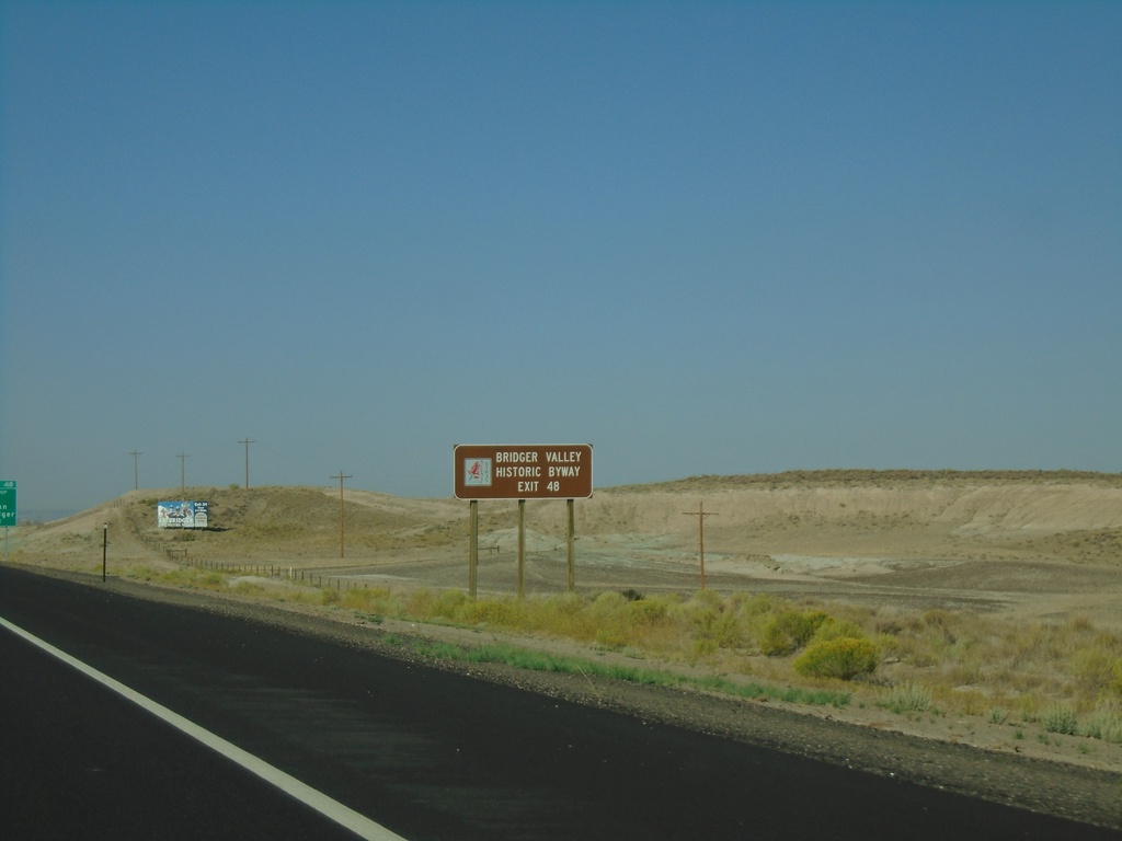 I-80 West - Bridger Valley Historic Byway