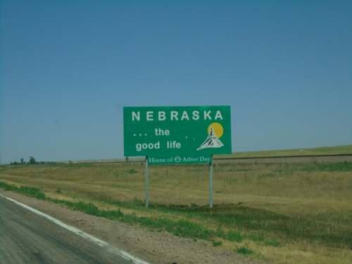 US-385 North - Entering Nebraska