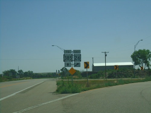 US-26 East at NE-62A Link to US-385