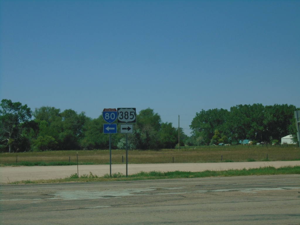 US-385 North at NE-25A Link