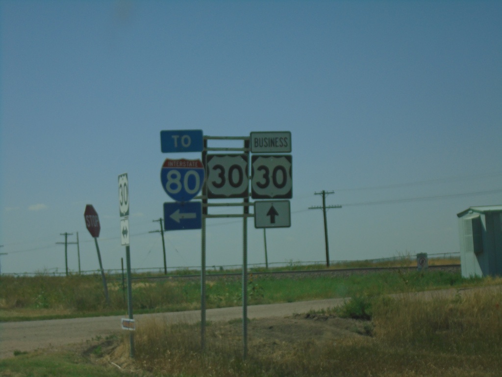 US-30 West at (NE-53B Link) To I-80