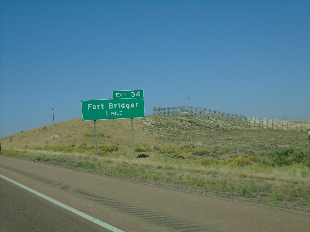 I-80 West - Exit 34