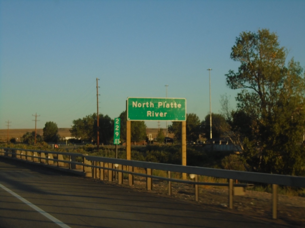 I-80 West - North Platte River