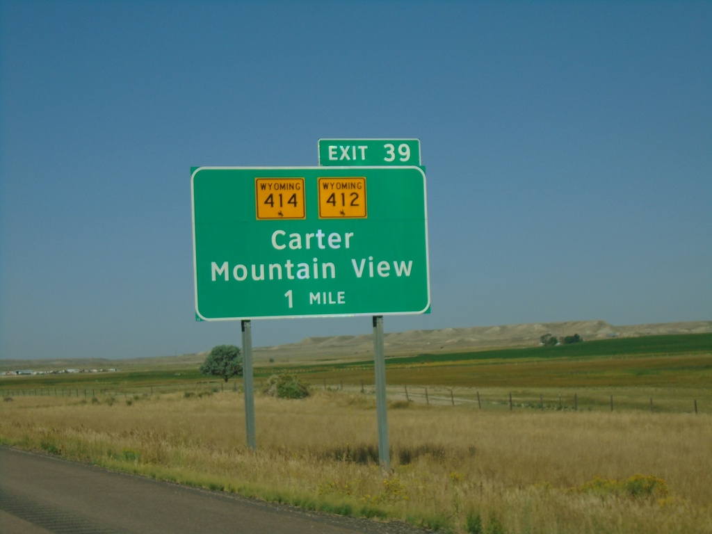 I-80 West - Exit 39