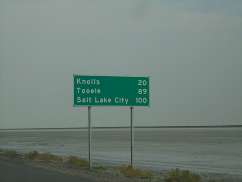 I-80 East - Distance Marker