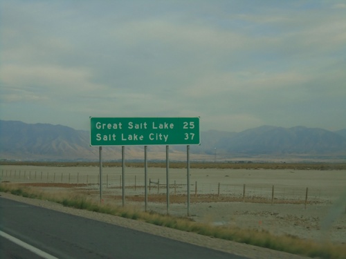 I-80 East - Distance Marker