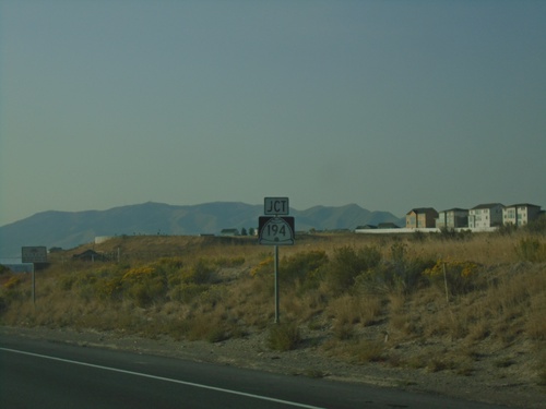 UT-68 South Approaching UT-194 East