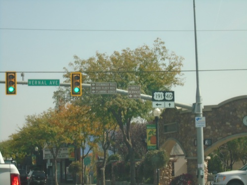 US-40 East/US-191 North at US-191 North