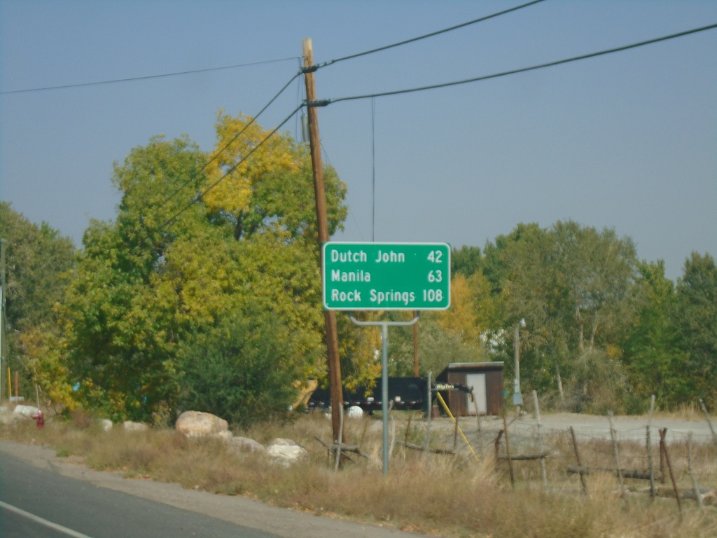 US-191 North - Distance Marker