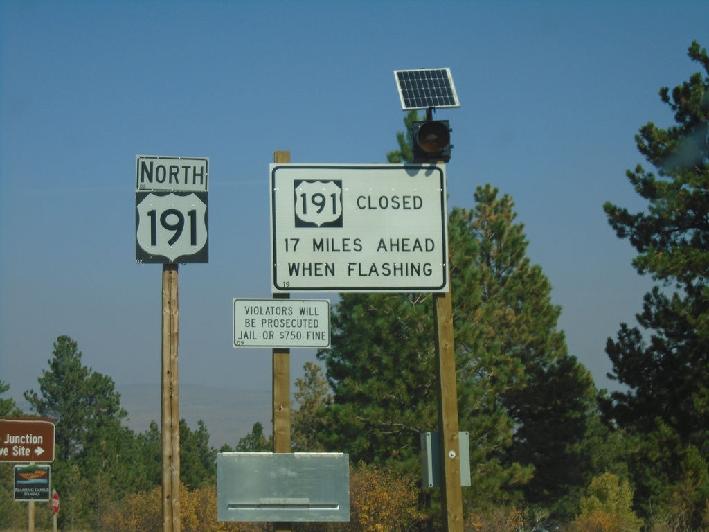 US-191 North - Daggett County