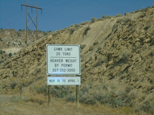 US-191 North - Weight Limits