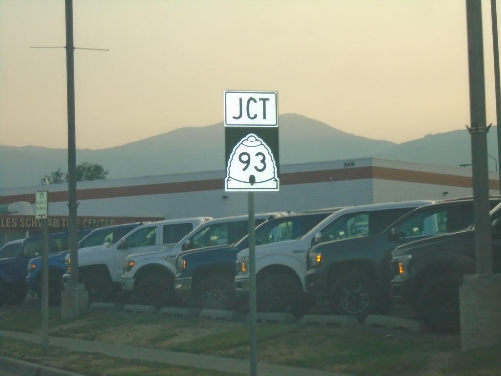 US-89 North Approaching UT-93