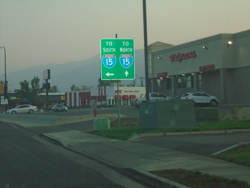 US-89 North Approaching UT-68