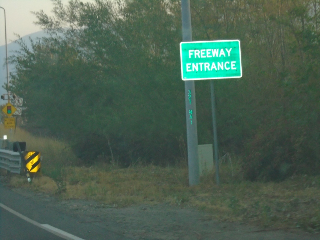 US-89 North at I-15 North Onramp