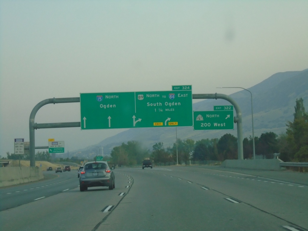 I-15 North - Exit 322