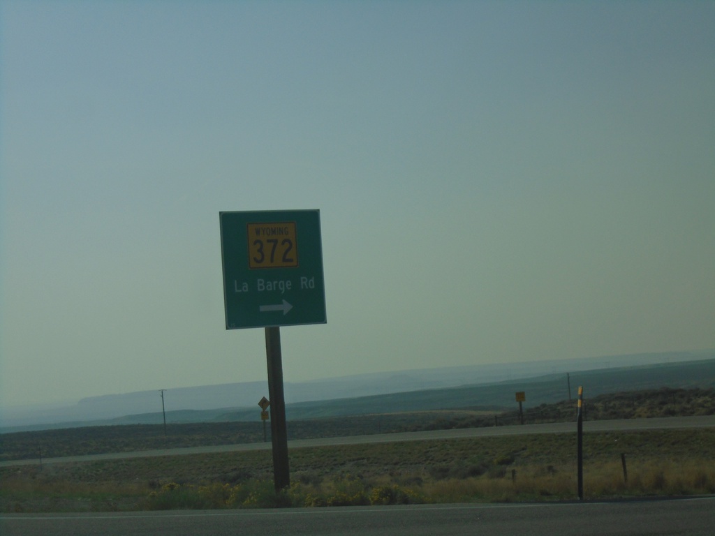 I-80 West Offramp at WY-372