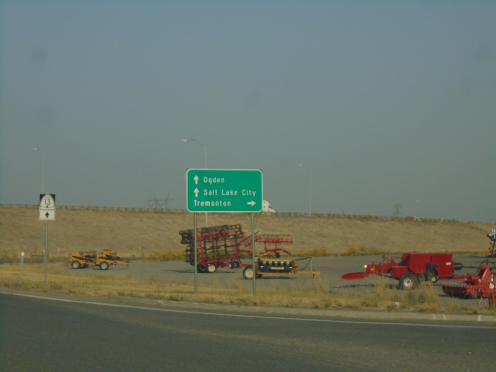 UT-13 North at I-15/I-84