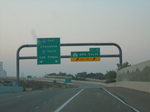 I-80 East - Exit 121 and I-15 Junction