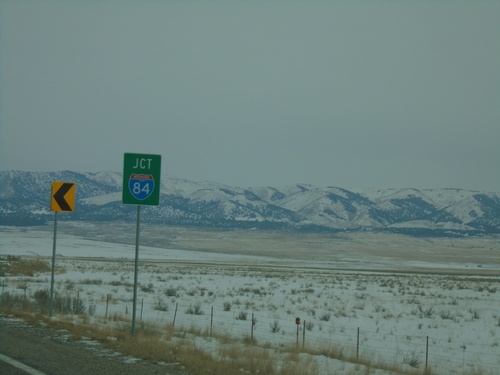 UT-30 East Approaching I-84