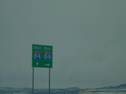 End UT-30 East at I-84