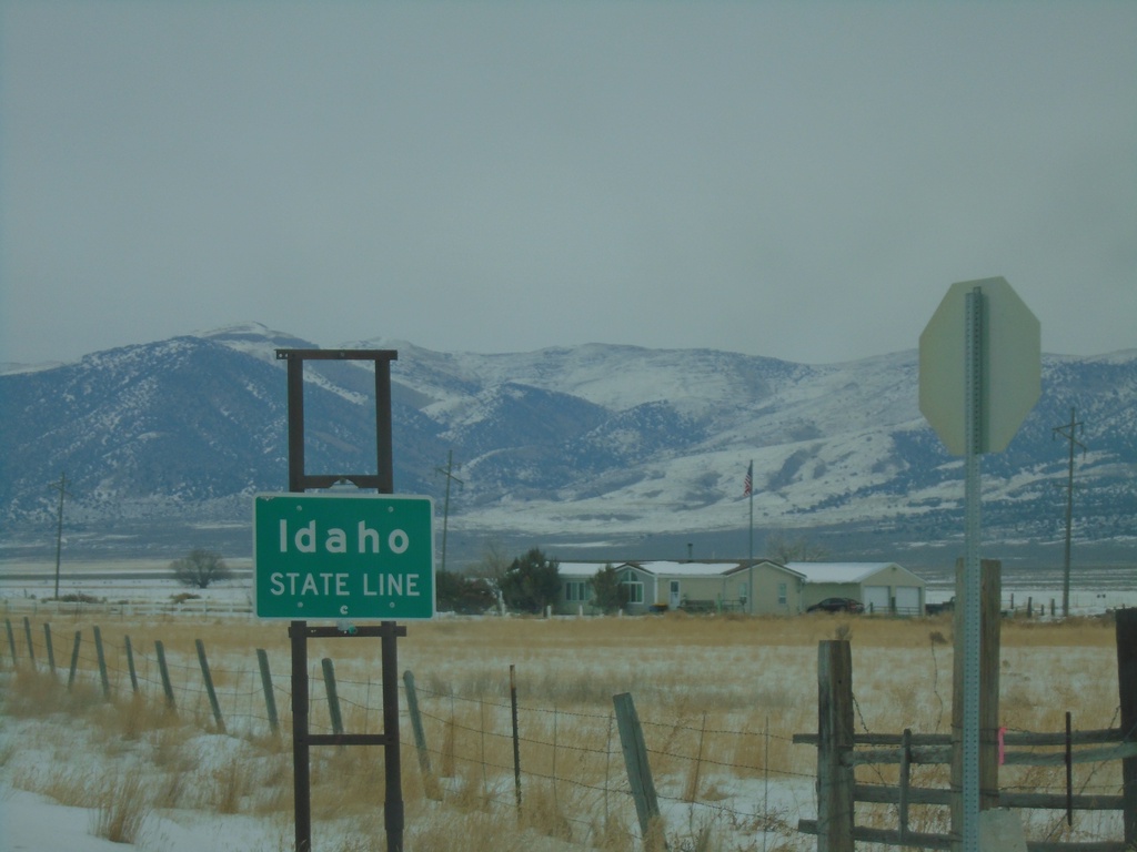 Entering Idaho on 23000 W