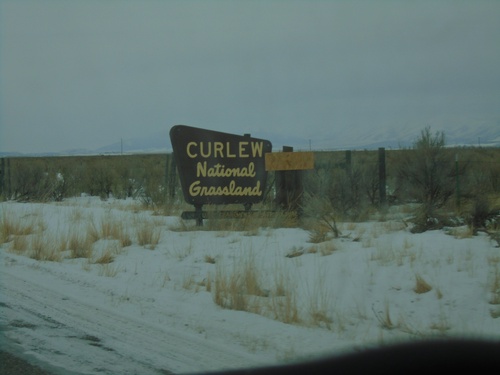 Entering Curlew National Grasslands on 23000 W