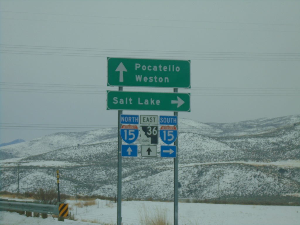 Deep Creek Road at I-15/ID-36 (Exit 17)