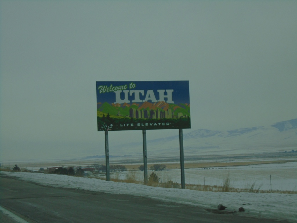 I-15 South - Welcome To Utah