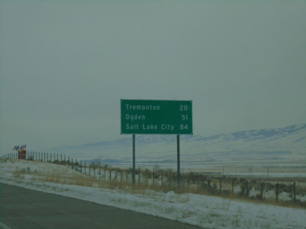 I-15 South - Distance Marker