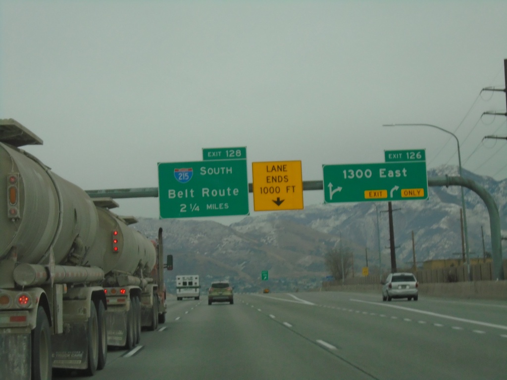 I-80 East - Exit 126 and Approaching Exit 128