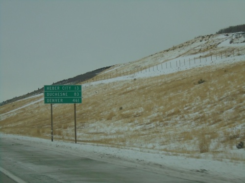 US-40 East/US-189 South - Distance Marker