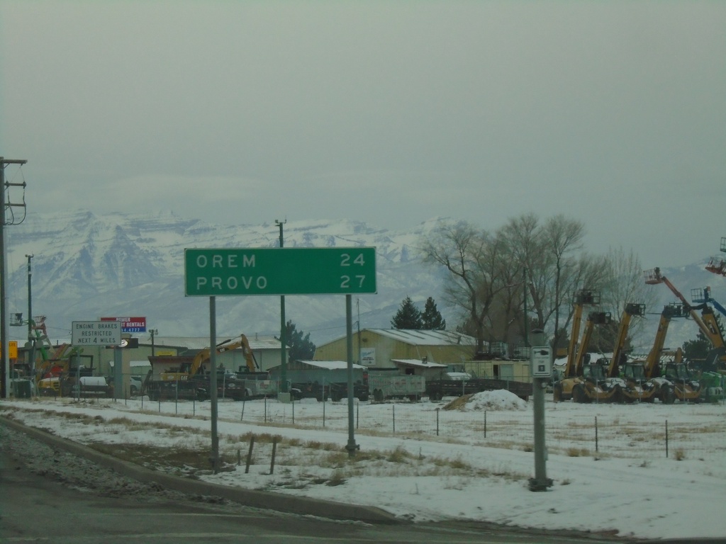 US-189 South - Distance Marker