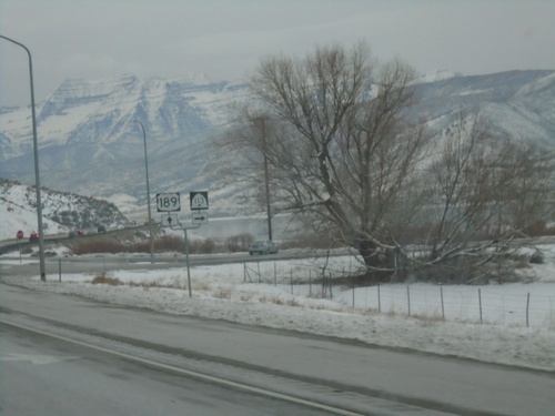 US-189 South Approaching UT-113