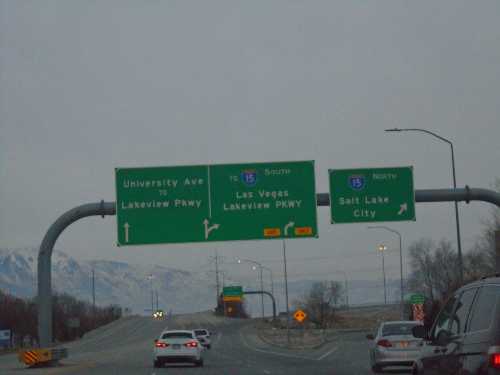 End US-189 South at I-15