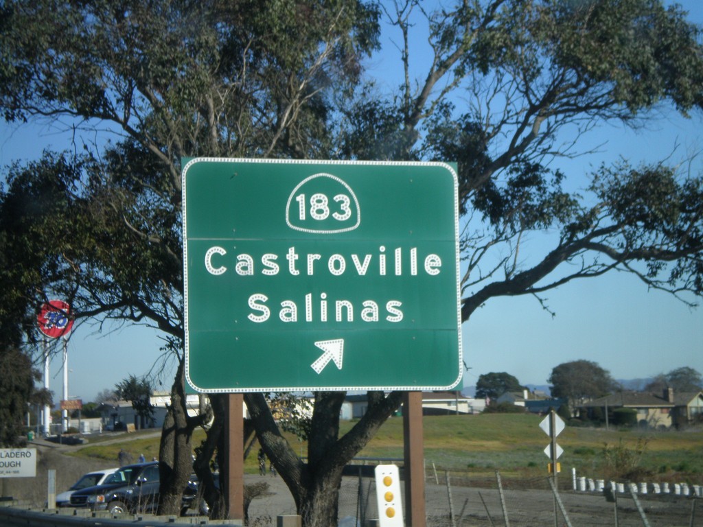 CA-156 East at CA-183 Exit