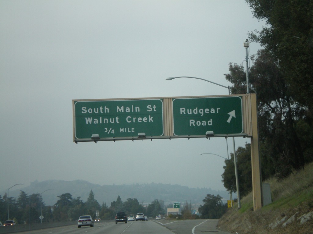 I-680 North - Exit 44 and Exit 45A