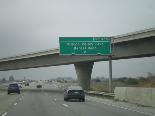 US-101 North - Exit 377B