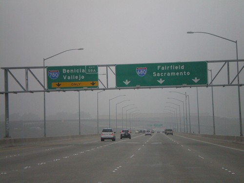 I-680 North - Approaching Exit 58A