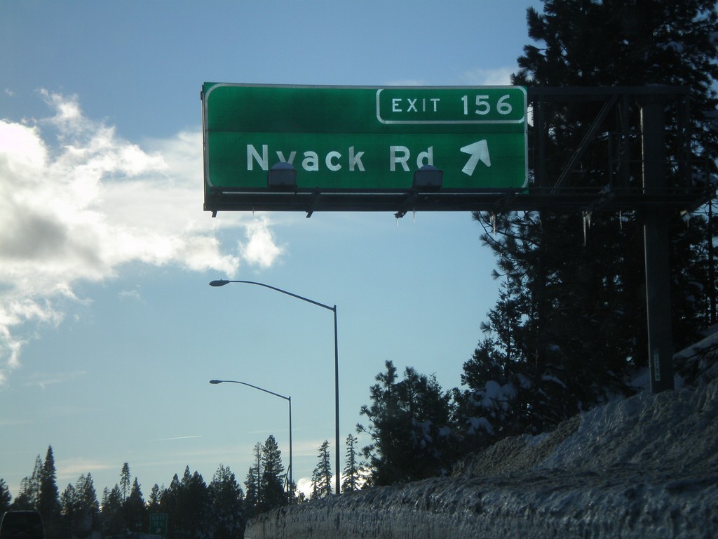 I-80 West - Exit 156