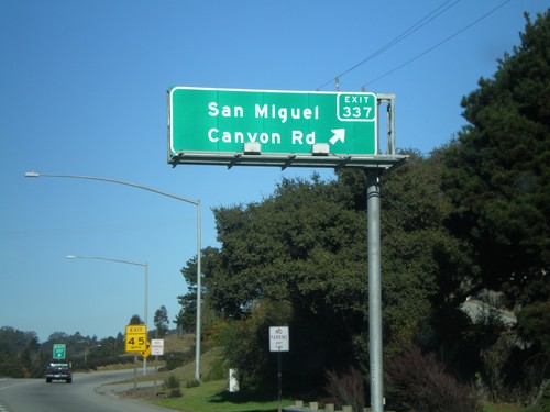 US-101 North - Exit 337