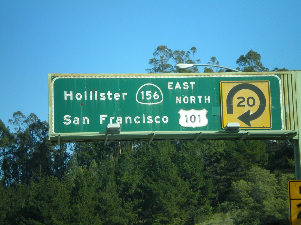 CA-156 East at US-101 North