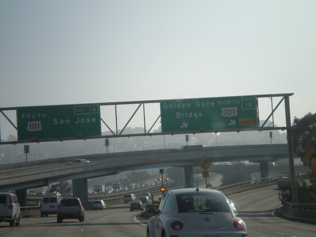 End I-80 West at US-101